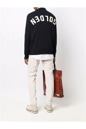 Dark blue cotton jumper GOLDEN GOOSE | GMP00841P00066250486